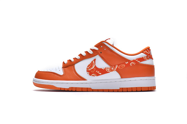 Men's Dunk Low White/Orange Shoes 0364 Men's Dunk Low White/Orange Shoes 0364